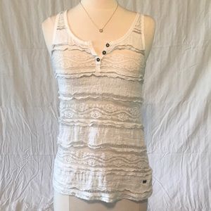 H&M Sheer Lace Layering Tank